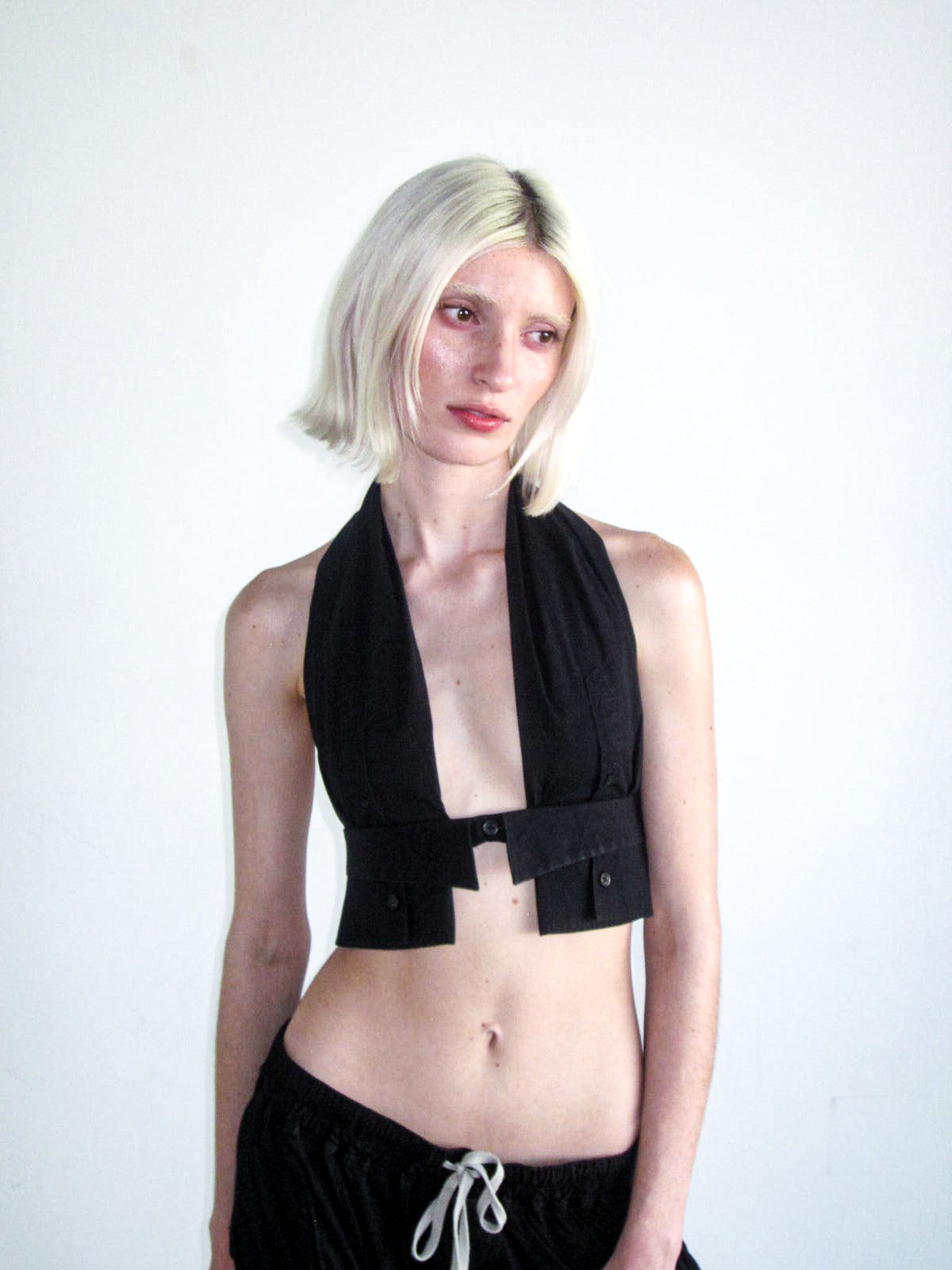 ABBRACCI TOP BLACK